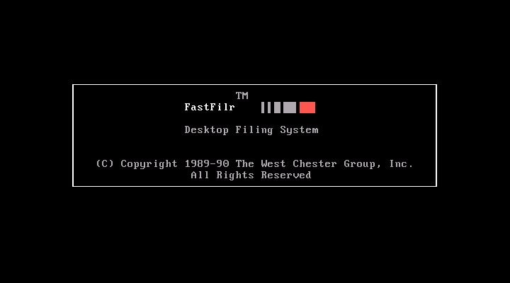 FastFilr 1.0 - Splash